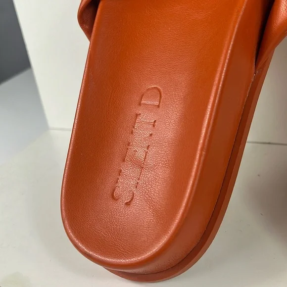 Anthropologie Silent D Helena Sandals in Terra Cotta. - Picture 7 of 10